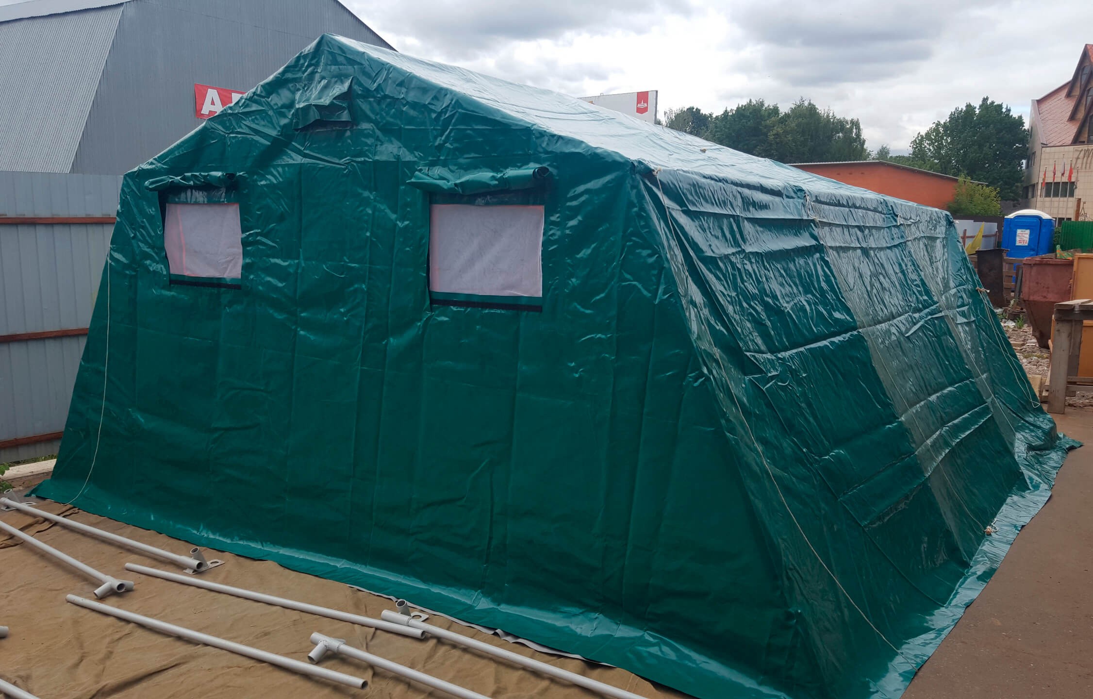 Армейская каркасная палатка ЧС-25 Армейская каркасная палатка ЧС-25