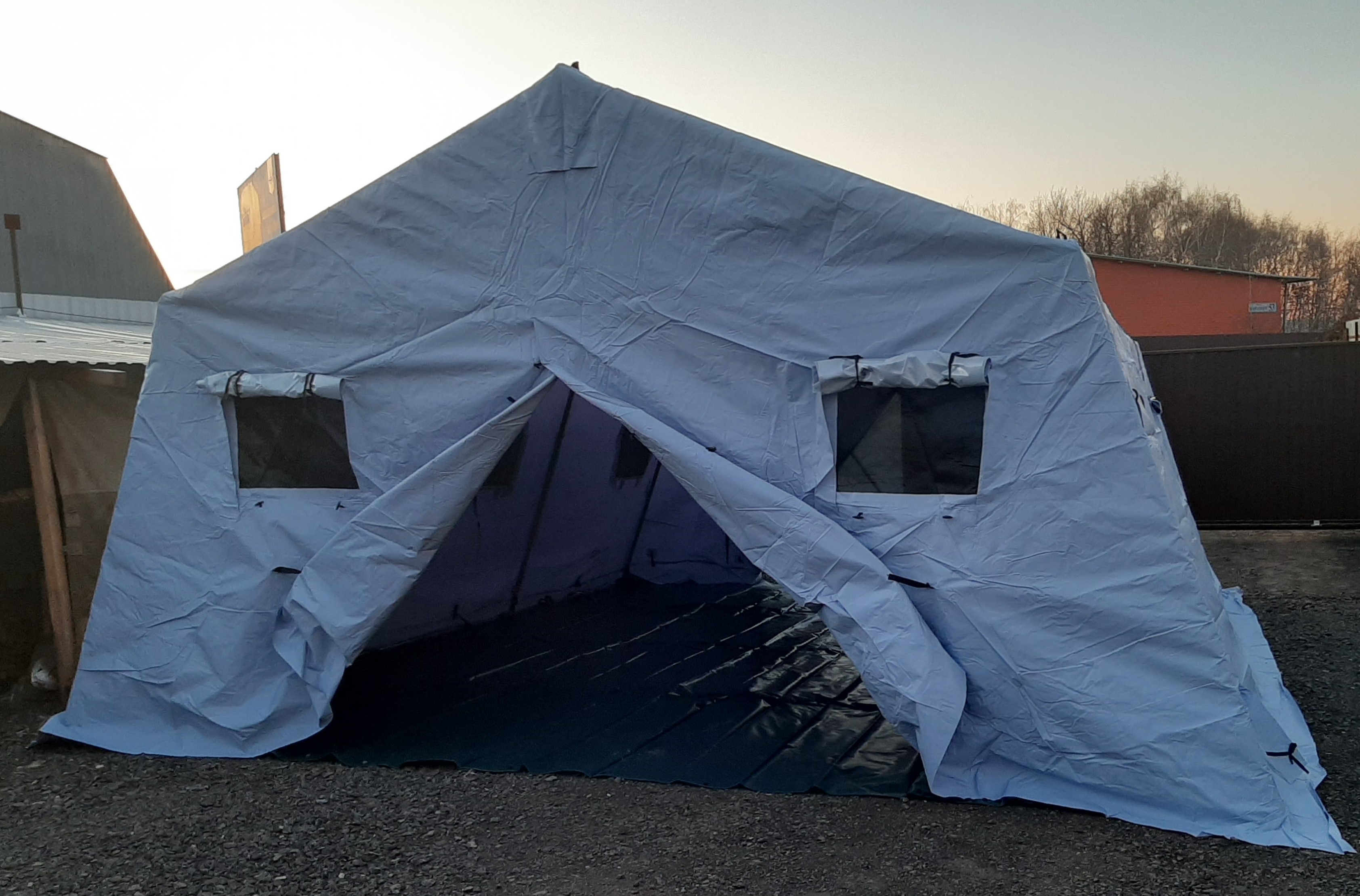 Армейская каркасная палатка «Памир-30» Армейская каркасная палатка «Памир-30»