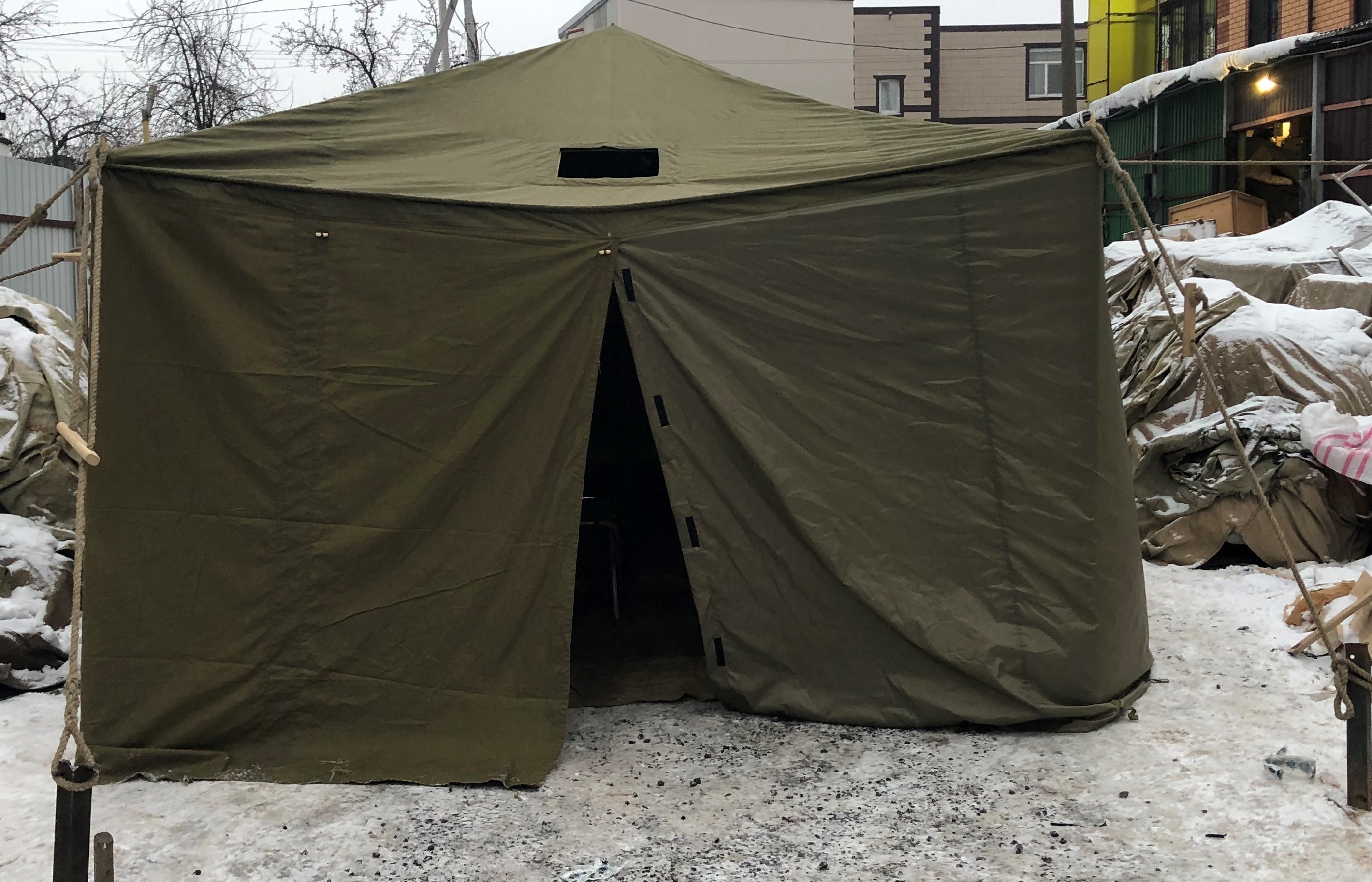 Аренда палатки «Гарнизон-8 комбинированной» Аренда палатки «Гарнизон-8 комбинированной»