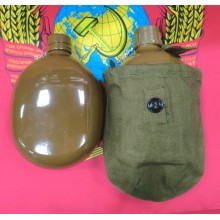 Фляга армейская походная из пищевого алюминия 750 мл 